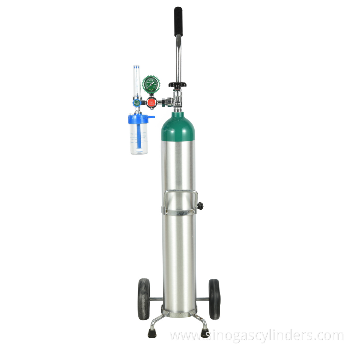 Aluminum gas cylinder